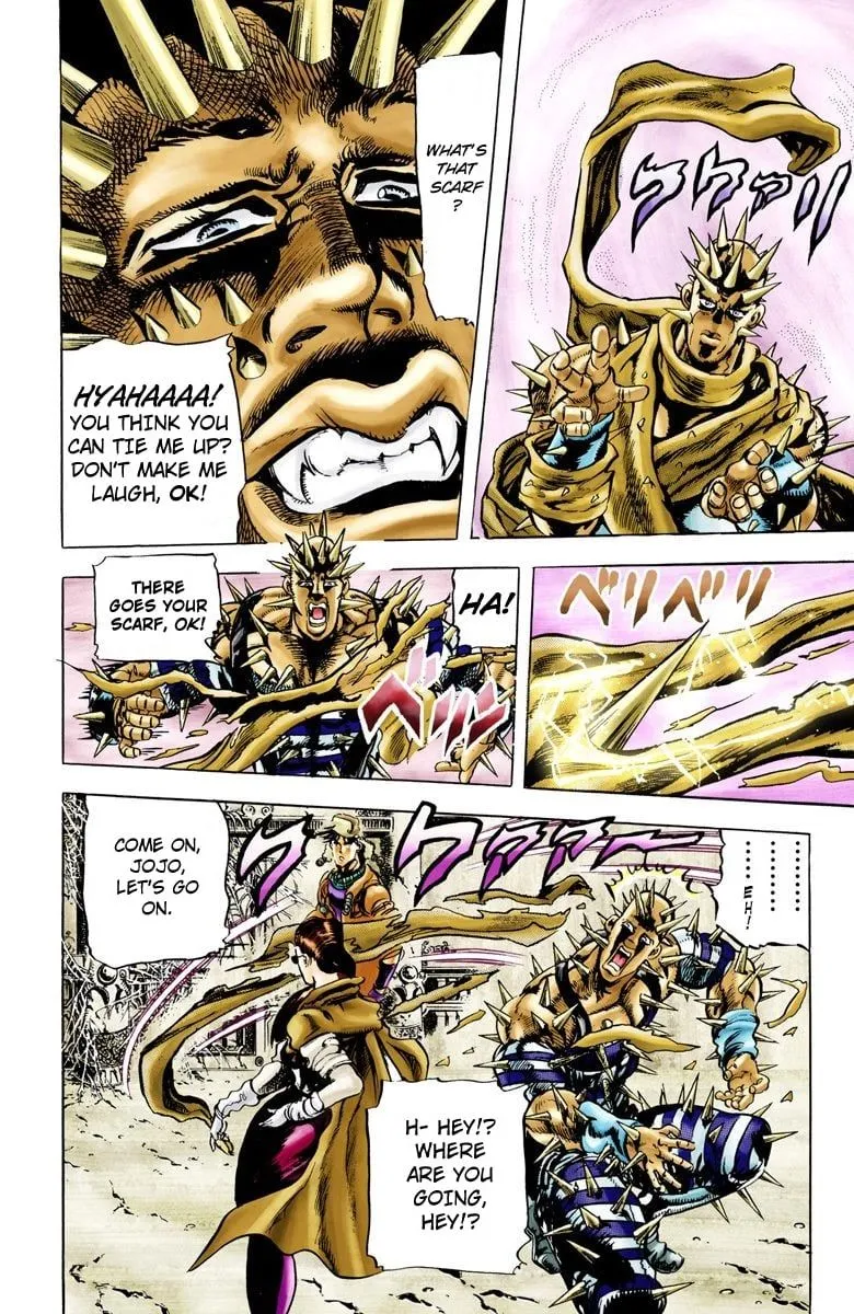 Read JoJo_s Bizarre Adventure Part 2 Battle Tendency Official Colored Manga Online