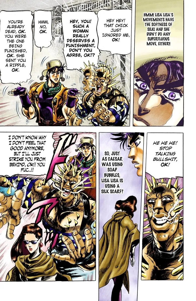 Read JoJo_s Bizarre Adventure Part 2 Battle Tendency Official Colored Manga Online