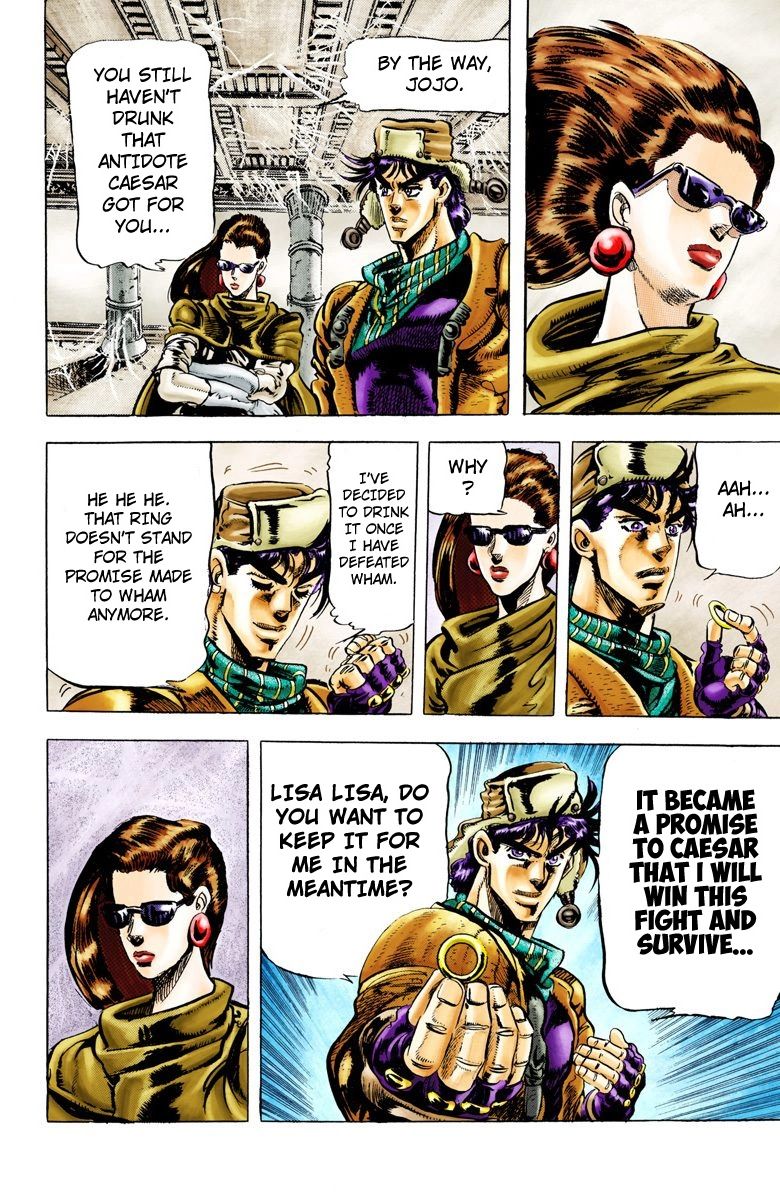 Read JoJo_s Bizarre Adventure Part 2 Battle Tendency Official Colored Manga Online