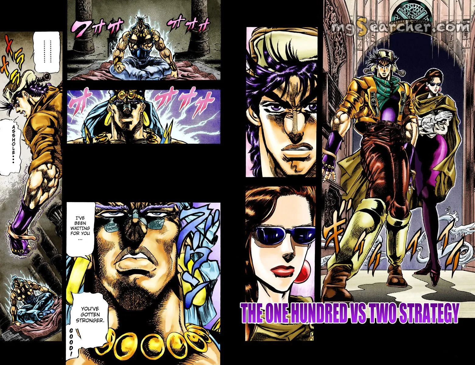 Read JoJo_s Bizarre Adventure Part 2 Battle Tendency Official Colored Manga Online