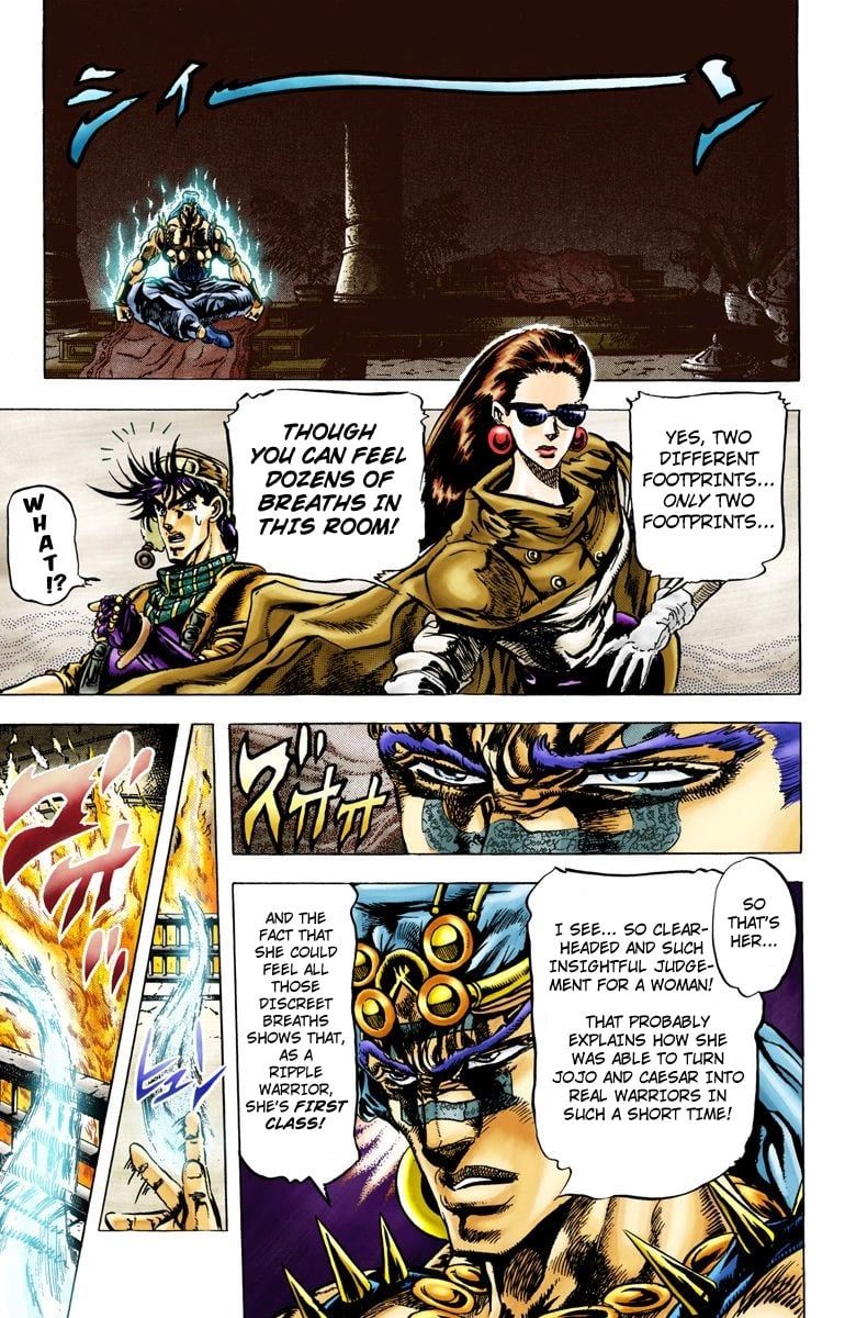 Read JoJo_s Bizarre Adventure Part 2 Battle Tendency Official Colored Manga Online