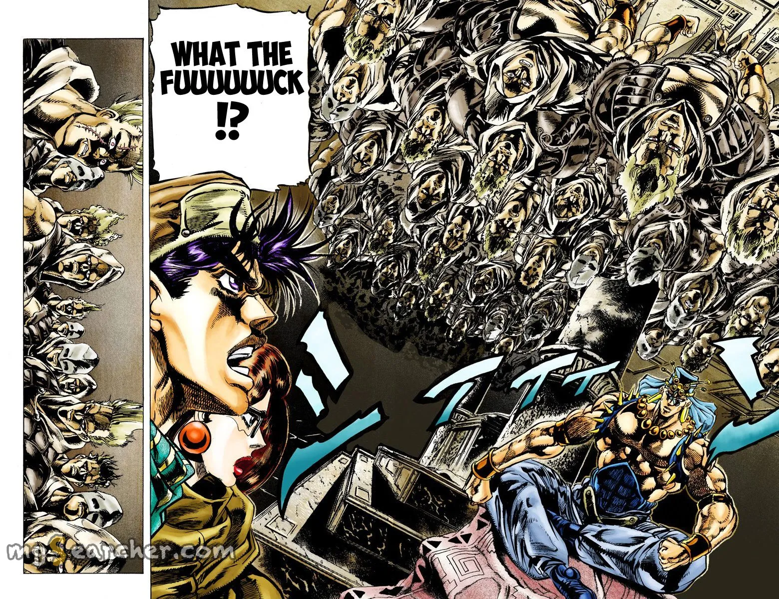 Read JoJo_s Bizarre Adventure Part 2 Battle Tendency Official Colored Manga Online
