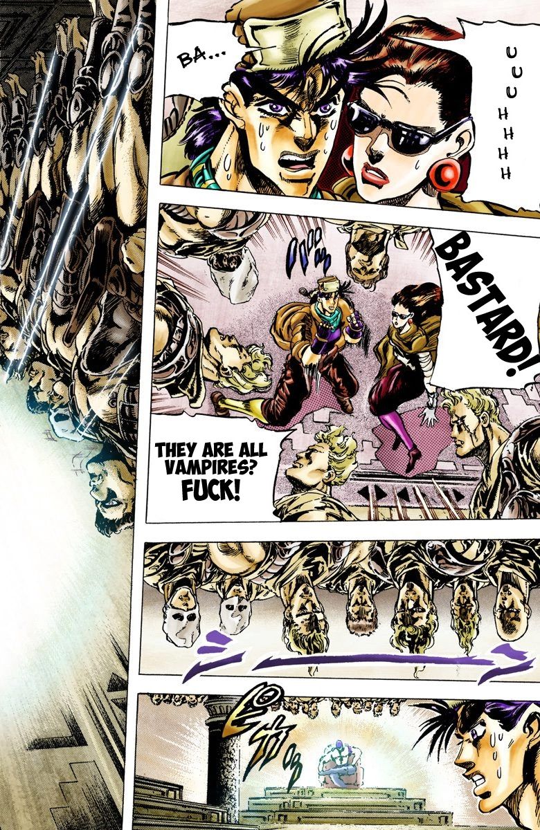 Read JoJo_s Bizarre Adventure Part 2 Battle Tendency Official Colored Manga Online