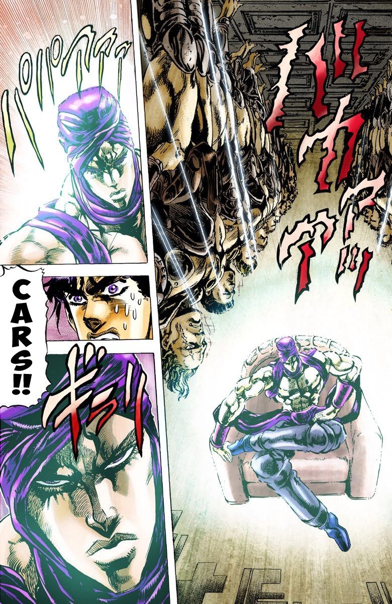 Read JoJo_s Bizarre Adventure Part 2 Battle Tendency Official Colored Manga Online