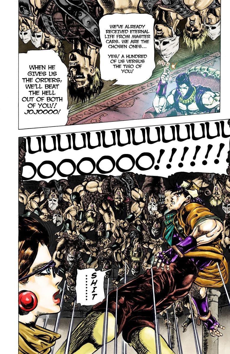 Read JoJo_s Bizarre Adventure Part 2 Battle Tendency Official Colored Manga Online