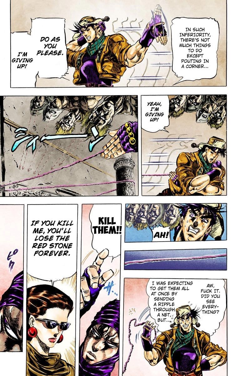 Read JoJo_s Bizarre Adventure Part 2 Battle Tendency Official Colored Manga Online