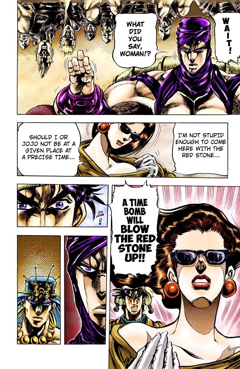 Read JoJo_s Bizarre Adventure Part 2 Battle Tendency Official Colored Manga Online