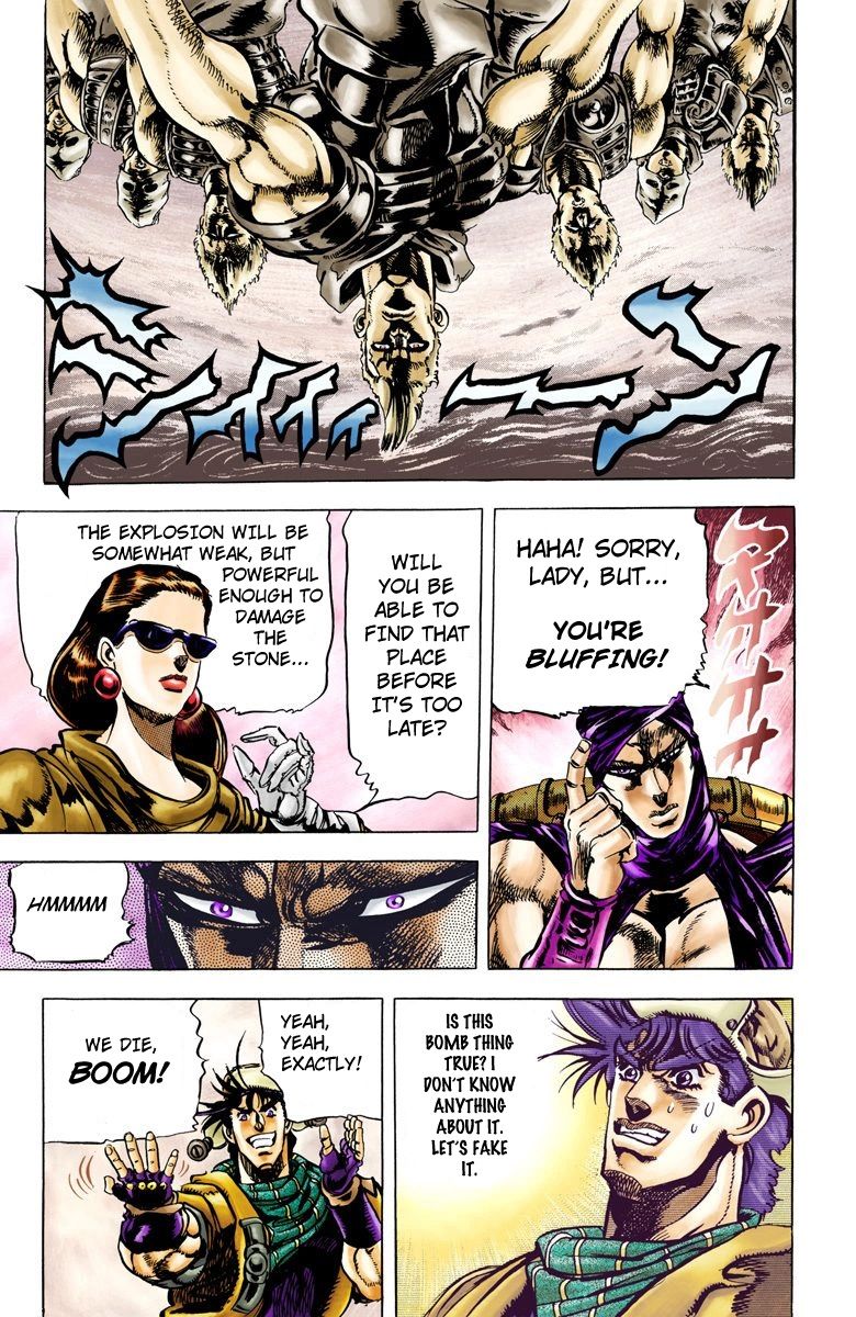 Read JoJo_s Bizarre Adventure Part 2 Battle Tendency Official Colored Manga Online