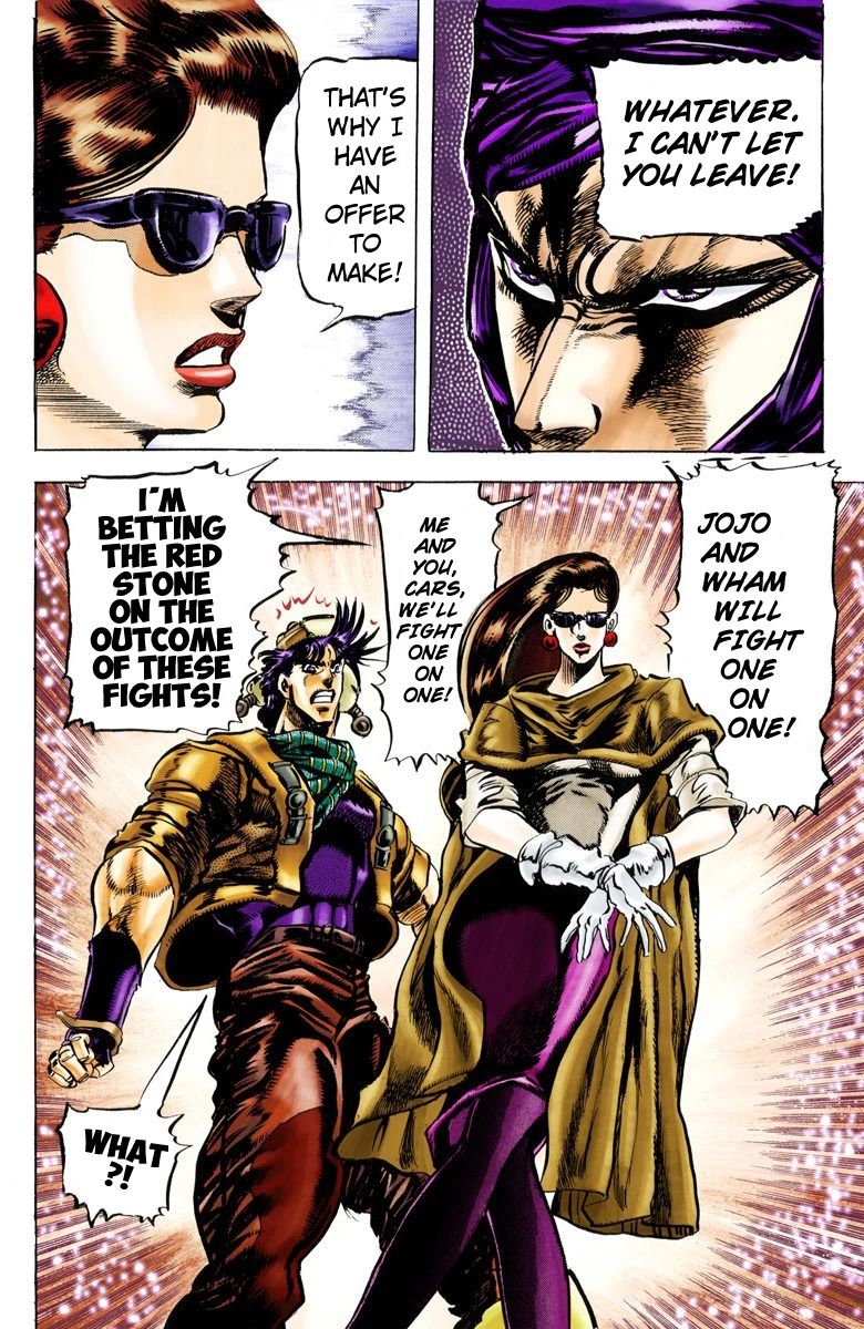 Read JoJo_s Bizarre Adventure Part 2 Battle Tendency Official Colored Manga Online