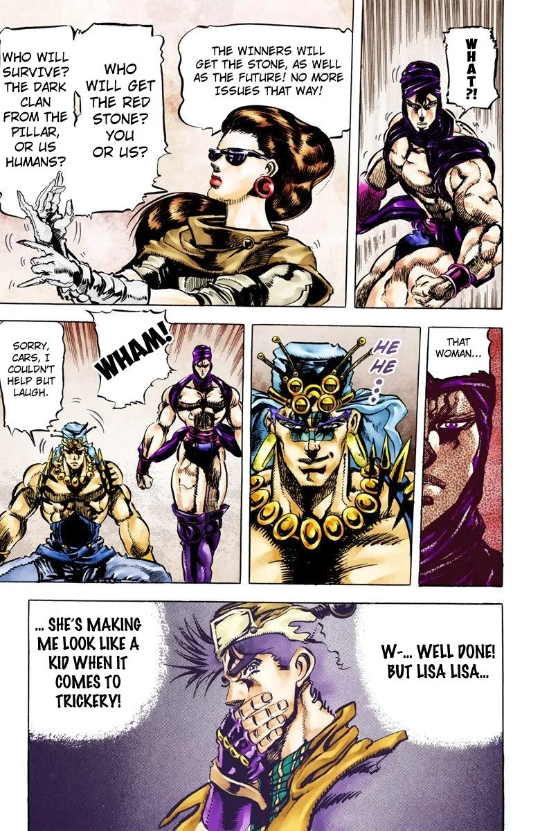 Read JoJo_s Bizarre Adventure Part 2 Battle Tendency Official Colored Manga Online