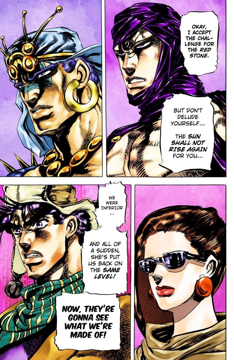 Read JoJo_s Bizarre Adventure Part 2 Battle Tendency Official Colored Manga Online