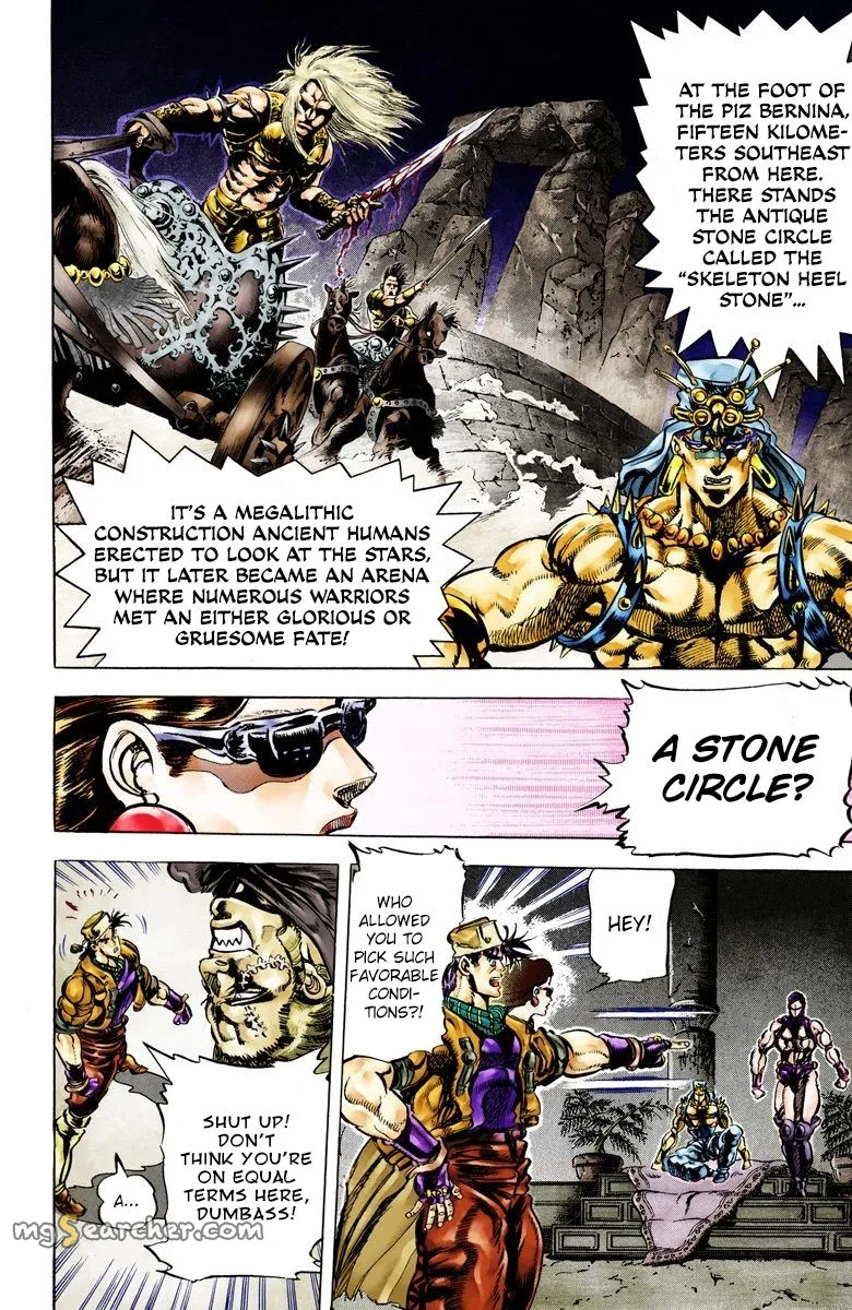 Read JoJo_s Bizarre Adventure Part 2 Battle Tendency Official Colored Manga Online