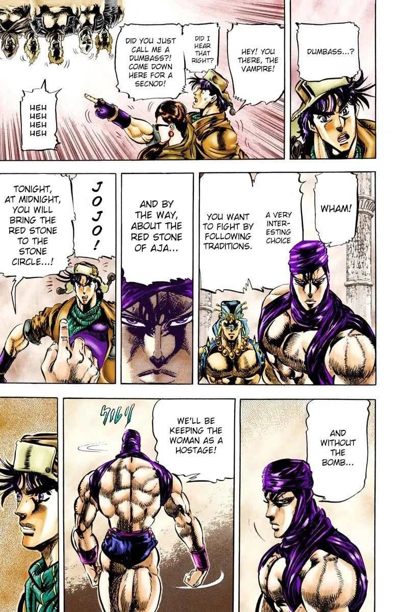 Read JoJo_s Bizarre Adventure Part 2 Battle Tendency Official Colored Manga Online
