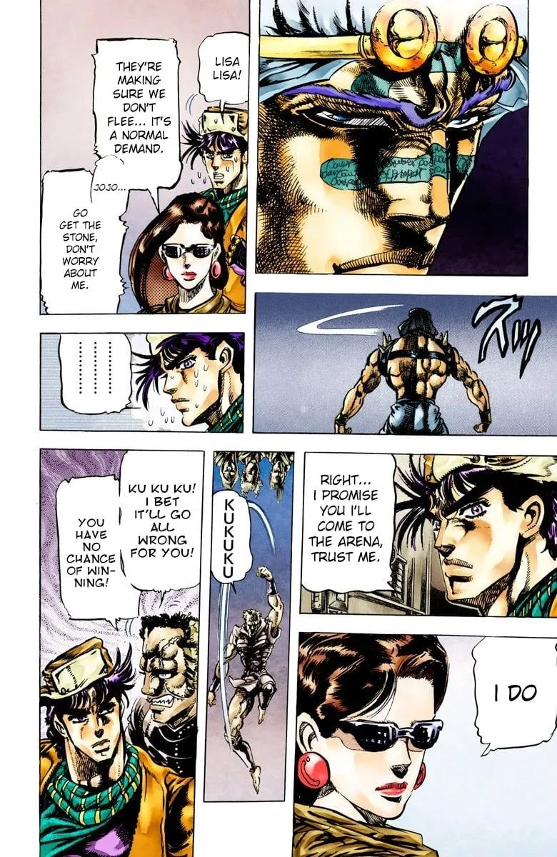 Read JoJo_s Bizarre Adventure Part 2 Battle Tendency Official Colored Manga Online