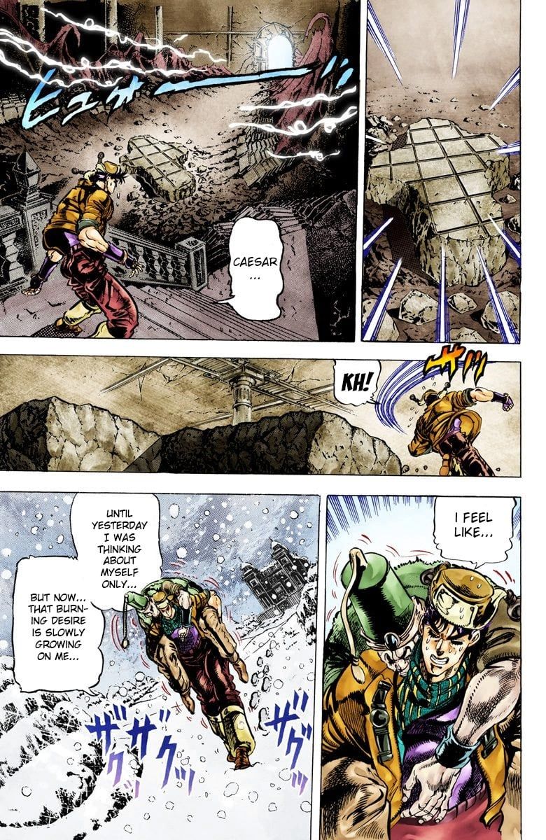 Read JoJo_s Bizarre Adventure Part 2 Battle Tendency Official Colored Manga Online