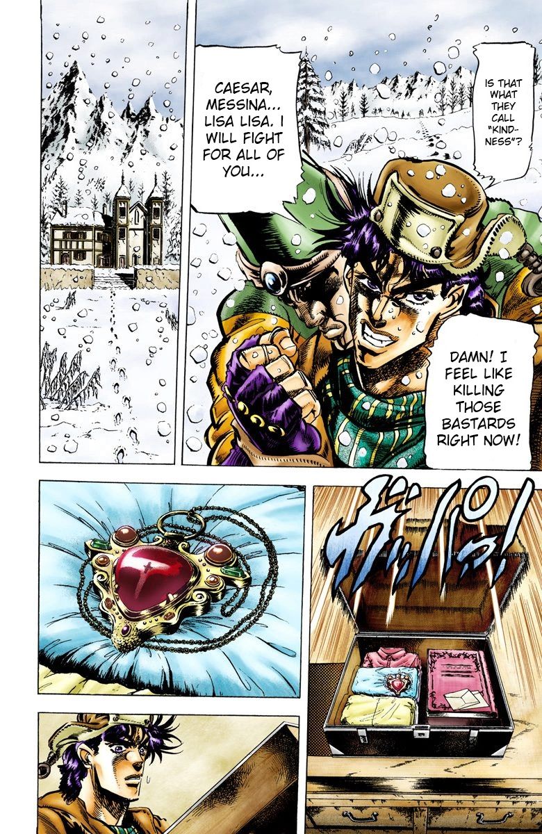 Read JoJo_s Bizarre Adventure Part 2 Battle Tendency Official Colored Manga Online
