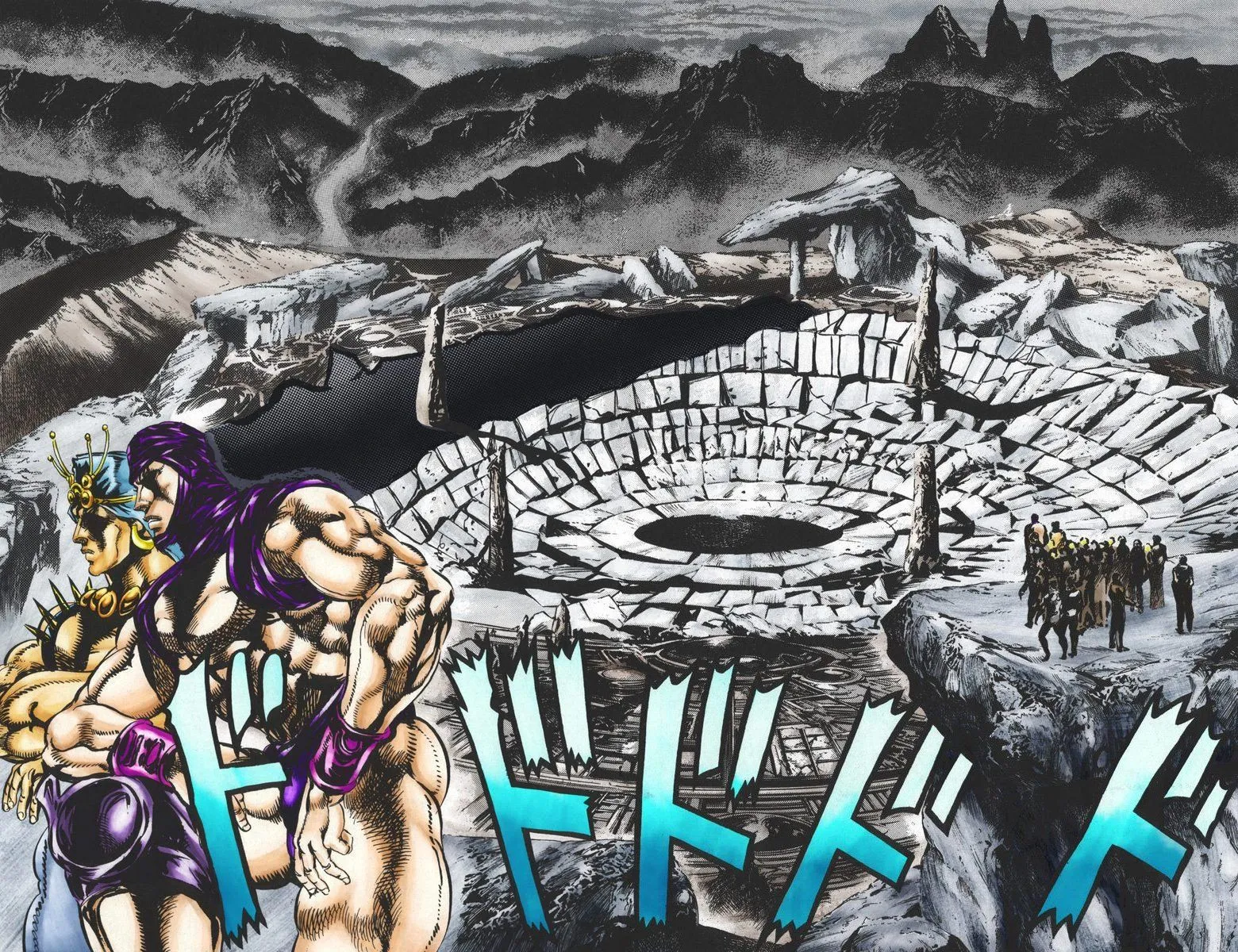 Read JoJo_s Bizarre Adventure Part 2 Battle Tendency Official Colored Manga Online