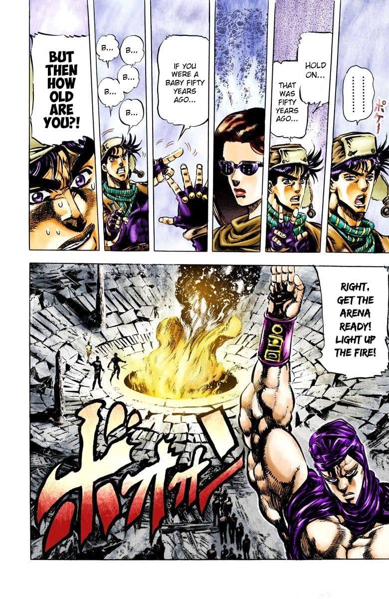 Read JoJo_s Bizarre Adventure Part 2 Battle Tendency Official Colored Manga Online