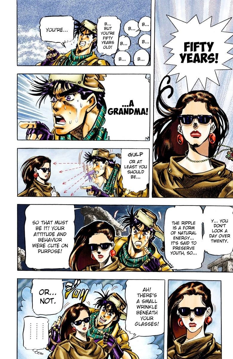 Read JoJo_s Bizarre Adventure Part 2 Battle Tendency Official Colored Manga Online