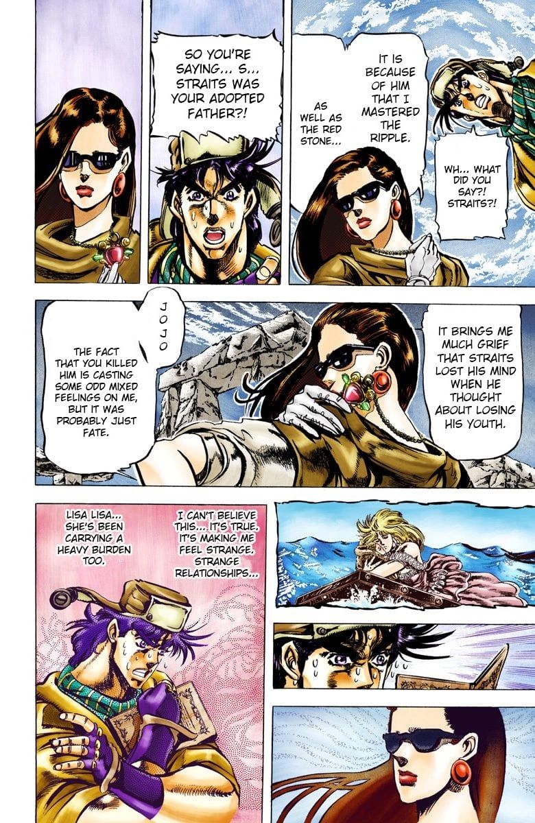 Read JoJo_s Bizarre Adventure Part 2 Battle Tendency Official Colored Manga Online