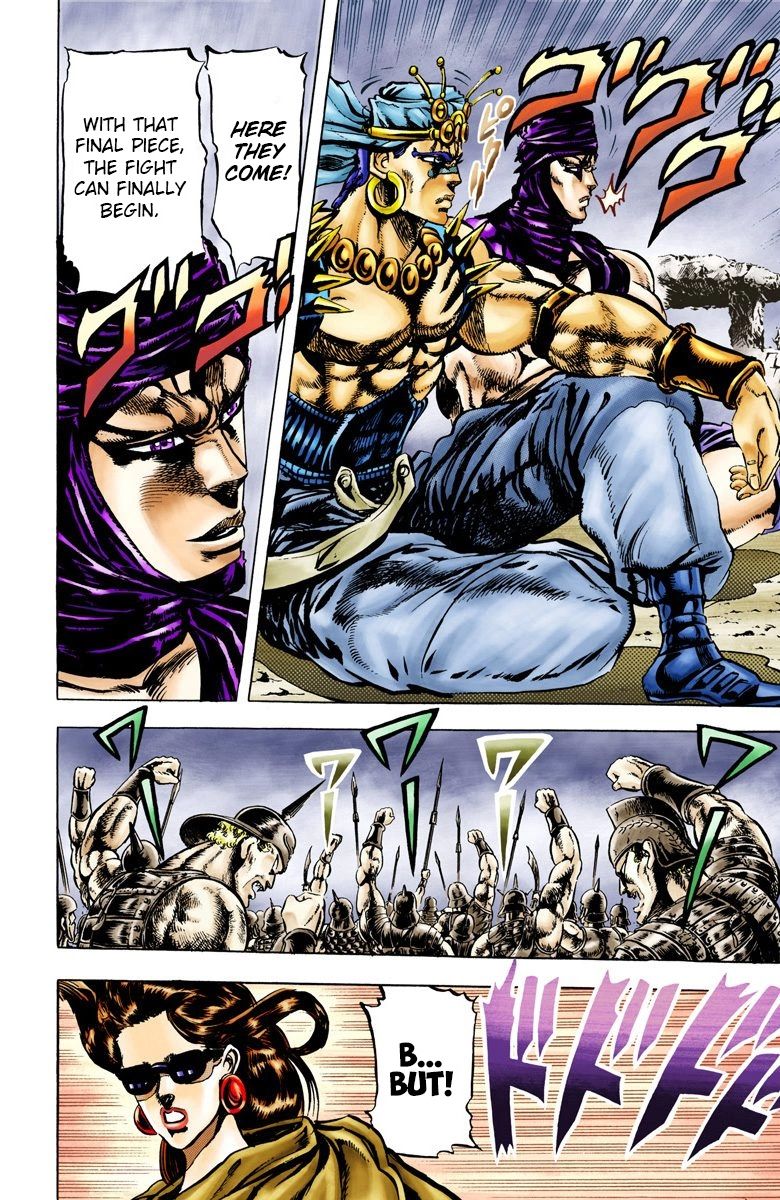 Read JoJo_s Bizarre Adventure Part 2 Battle Tendency Official Colored Manga Online