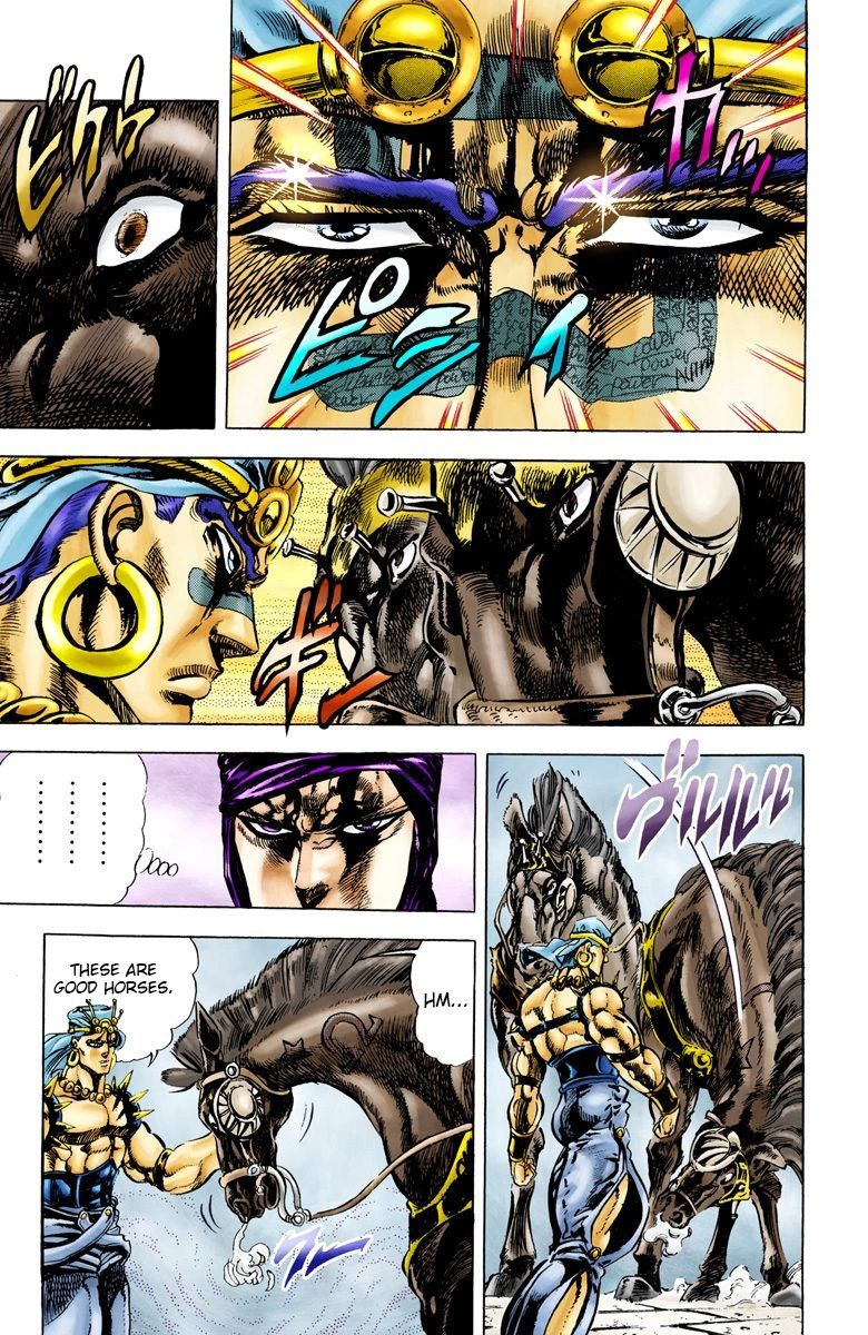 Read JoJo_s Bizarre Adventure Part 2 Battle Tendency Official Colored Manga Online