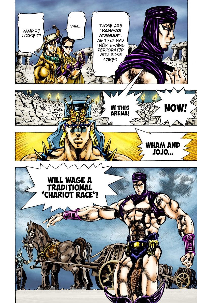 Read JoJo_s Bizarre Adventure Part 2 Battle Tendency Official Colored Manga Online