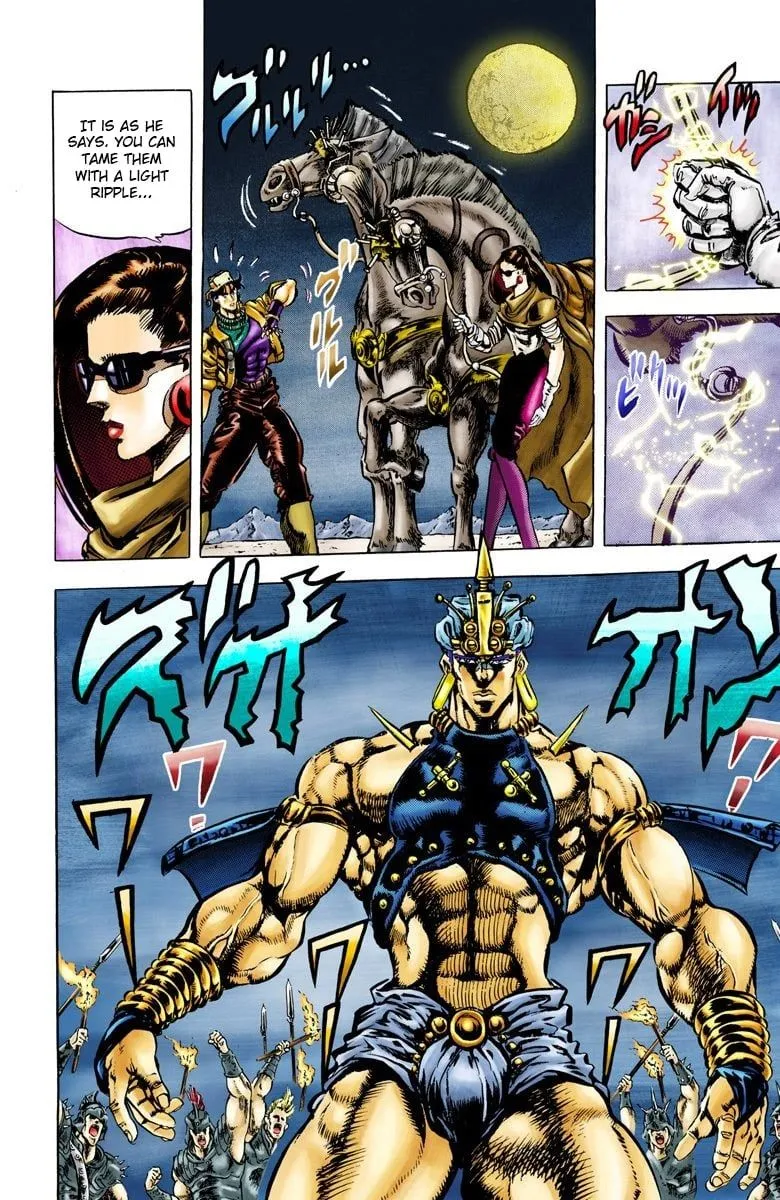 Read JoJo_s Bizarre Adventure Part 2 Battle Tendency Official Colored Manga Online