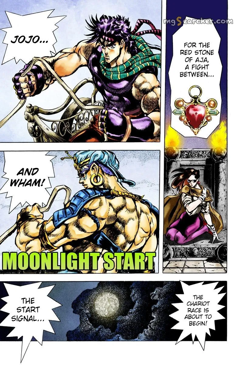 Read JoJo_s Bizarre Adventure Part 2 Battle Tendency Official Colored Manga Online