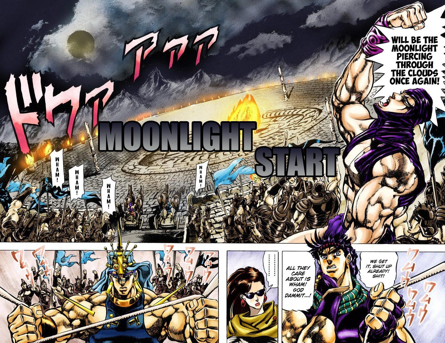 Read JoJo_s Bizarre Adventure Part 2 Battle Tendency Official Colored Manga Online