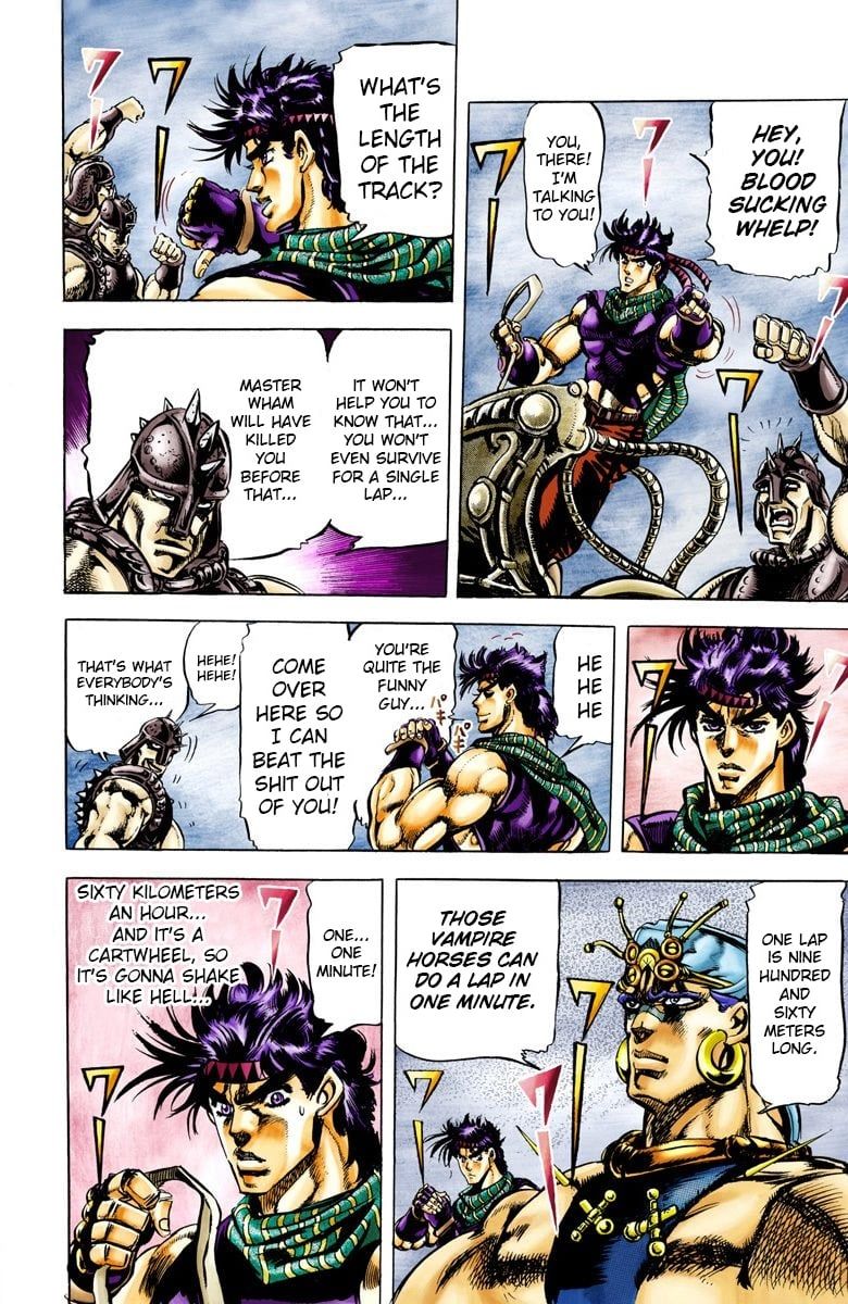 Read JoJo_s Bizarre Adventure Part 2 Battle Tendency Official Colored Manga Online