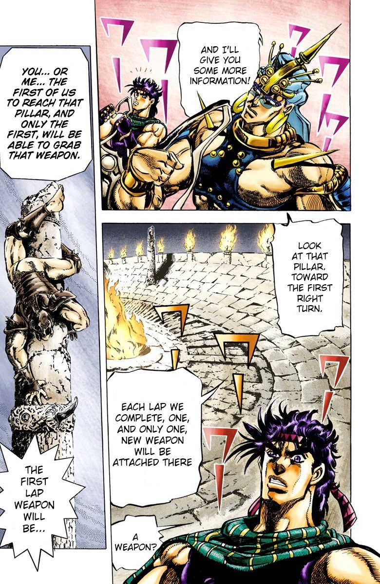 Read JoJo_s Bizarre Adventure Part 2 Battle Tendency Official Colored Manga Online