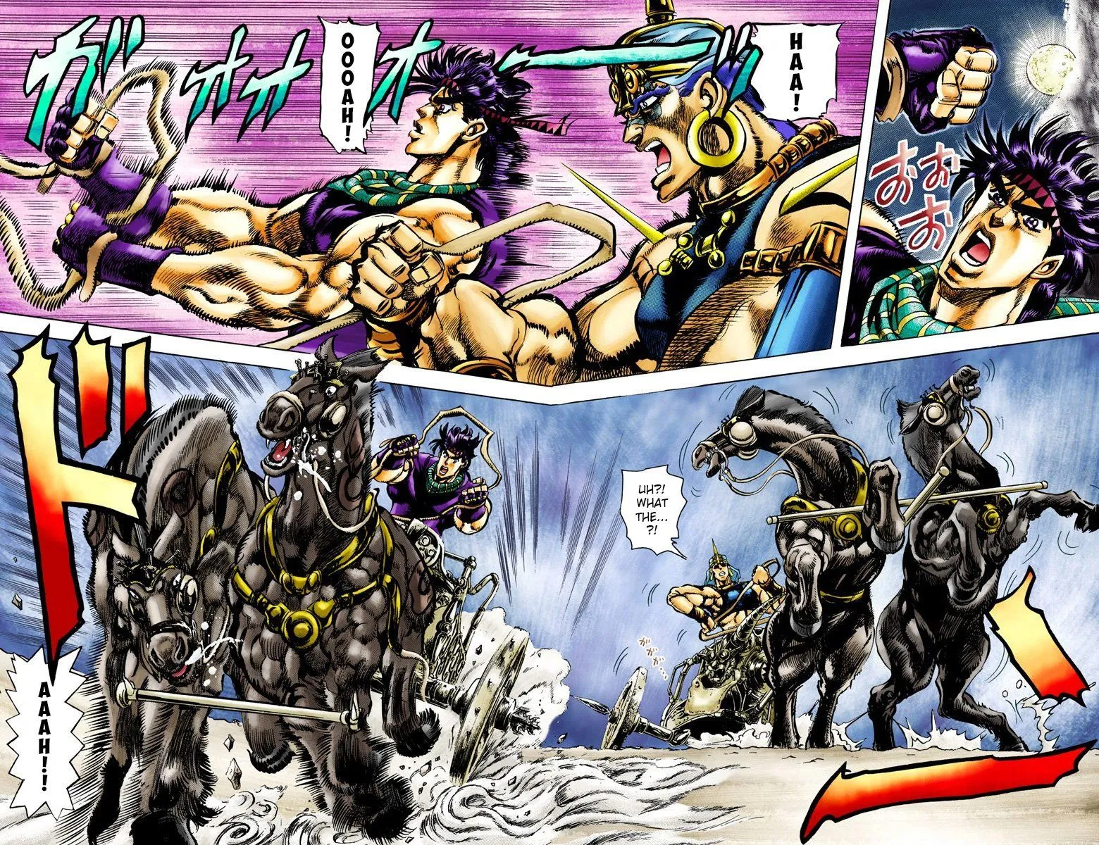 Read JoJo_s Bizarre Adventure Part 2 Battle Tendency Official Colored Manga Online