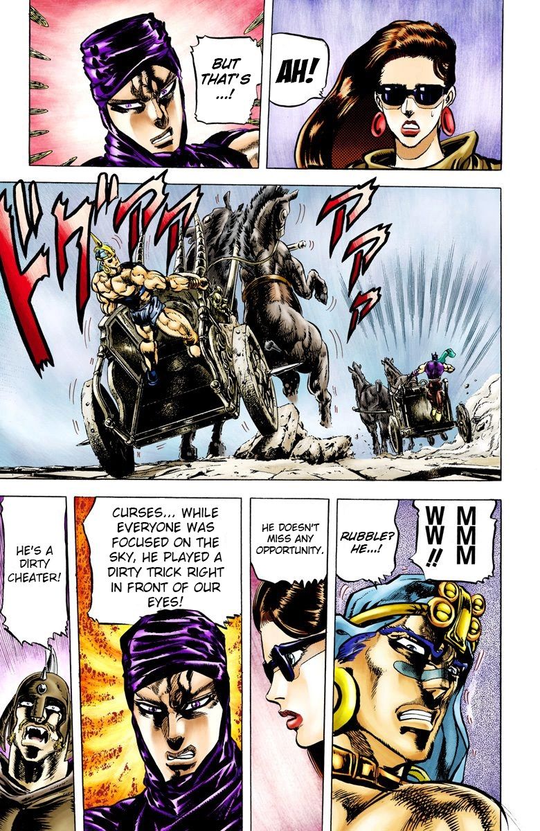 Read JoJo_s Bizarre Adventure Part 2 Battle Tendency Official Colored Manga Online