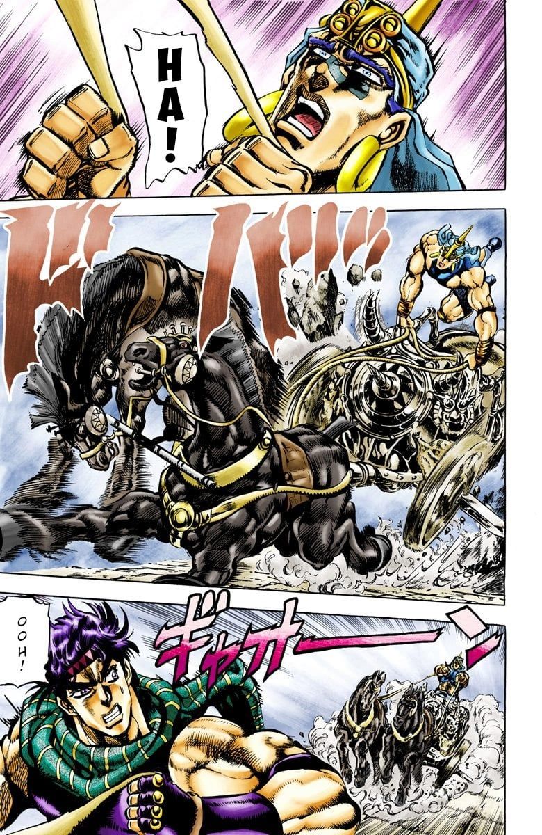 Read JoJo_s Bizarre Adventure Part 2 Battle Tendency Official Colored Manga Online