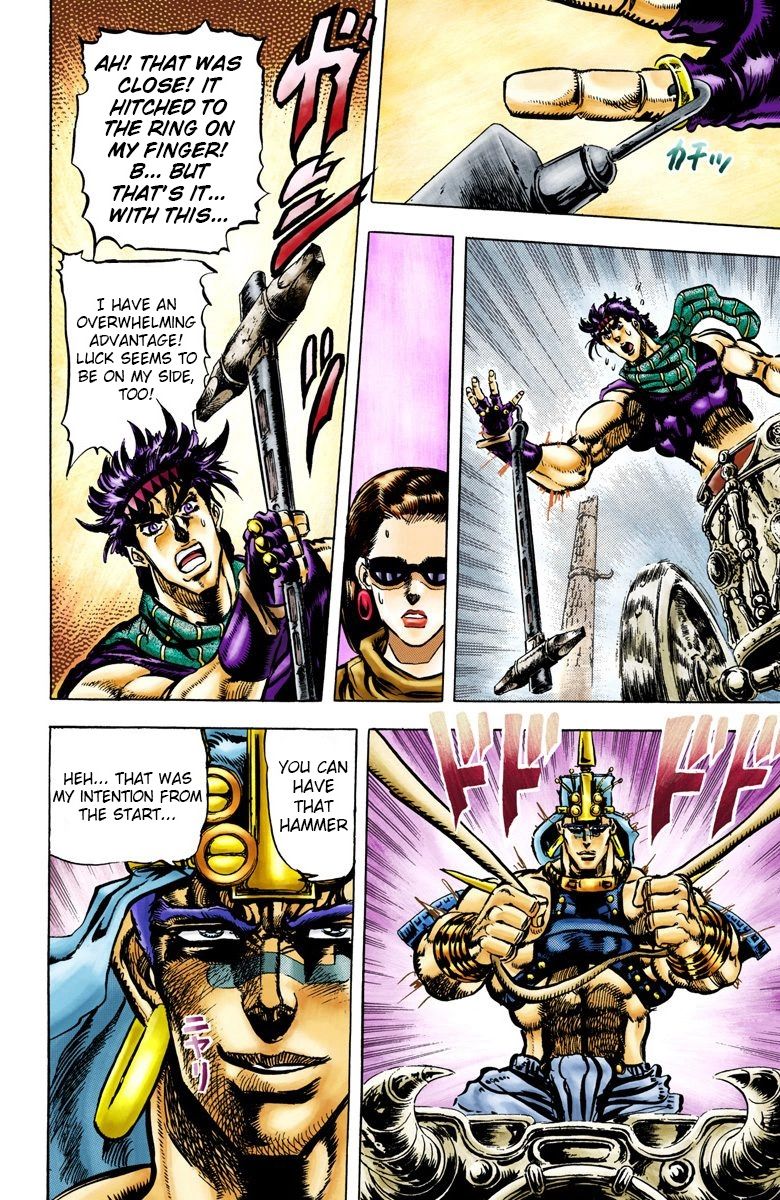 Read JoJo_s Bizarre Adventure Part 2 Battle Tendency Official Colored Manga Online