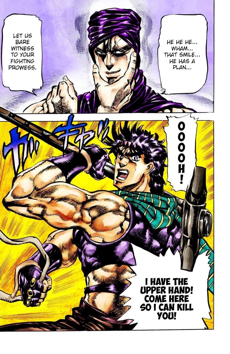 Read JoJo_s Bizarre Adventure Part 2 Battle Tendency Official Colored Manga Online