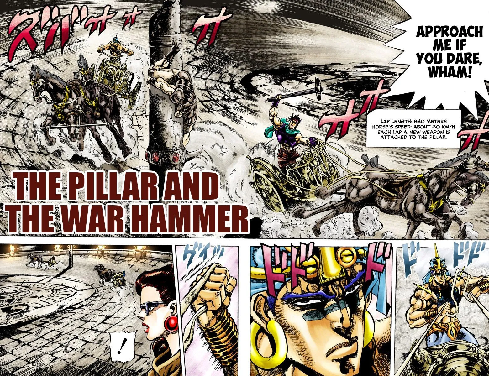 Read JoJo_s Bizarre Adventure Part 2 Battle Tendency Official Colored Manga Online