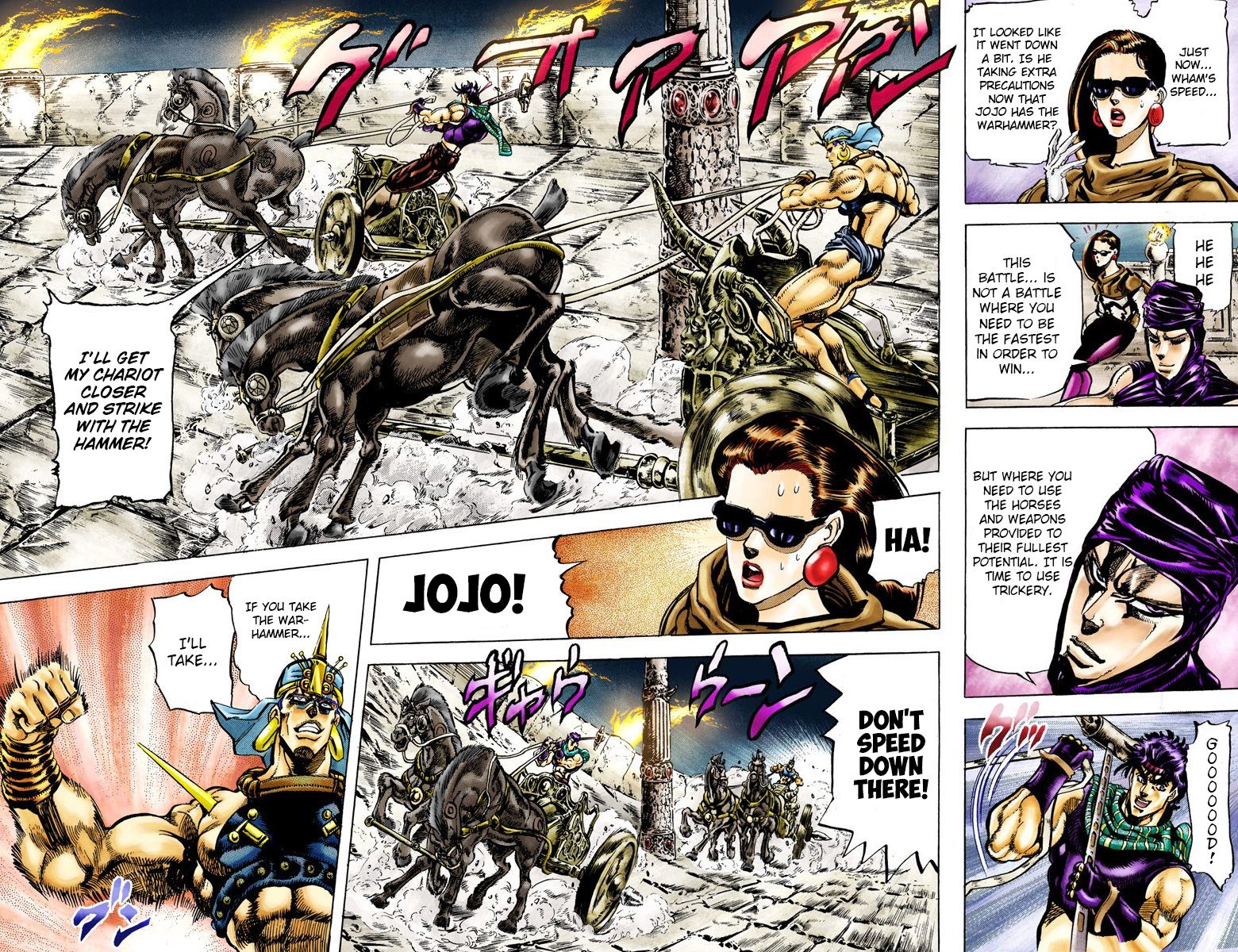 Read JoJo_s Bizarre Adventure Part 2 Battle Tendency Official Colored Manga Online