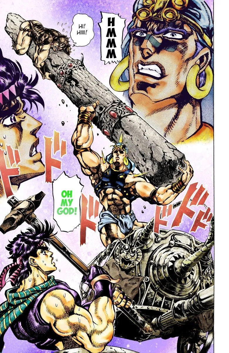Read JoJo_s Bizarre Adventure Part 2 Battle Tendency Official Colored Manga Online