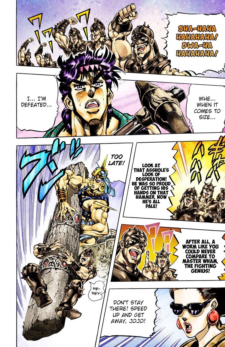 Read JoJo_s Bizarre Adventure Part 2 Battle Tendency Official Colored Manga Online