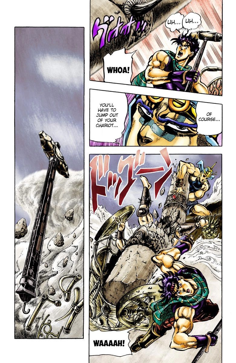 Read JoJo_s Bizarre Adventure Part 2 Battle Tendency Official Colored Manga Online