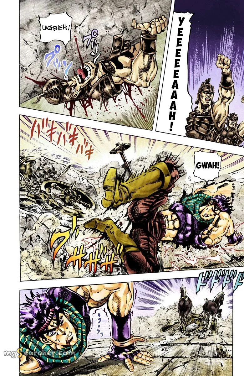 Read JoJo_s Bizarre Adventure Part 2 Battle Tendency Official Colored Manga Online