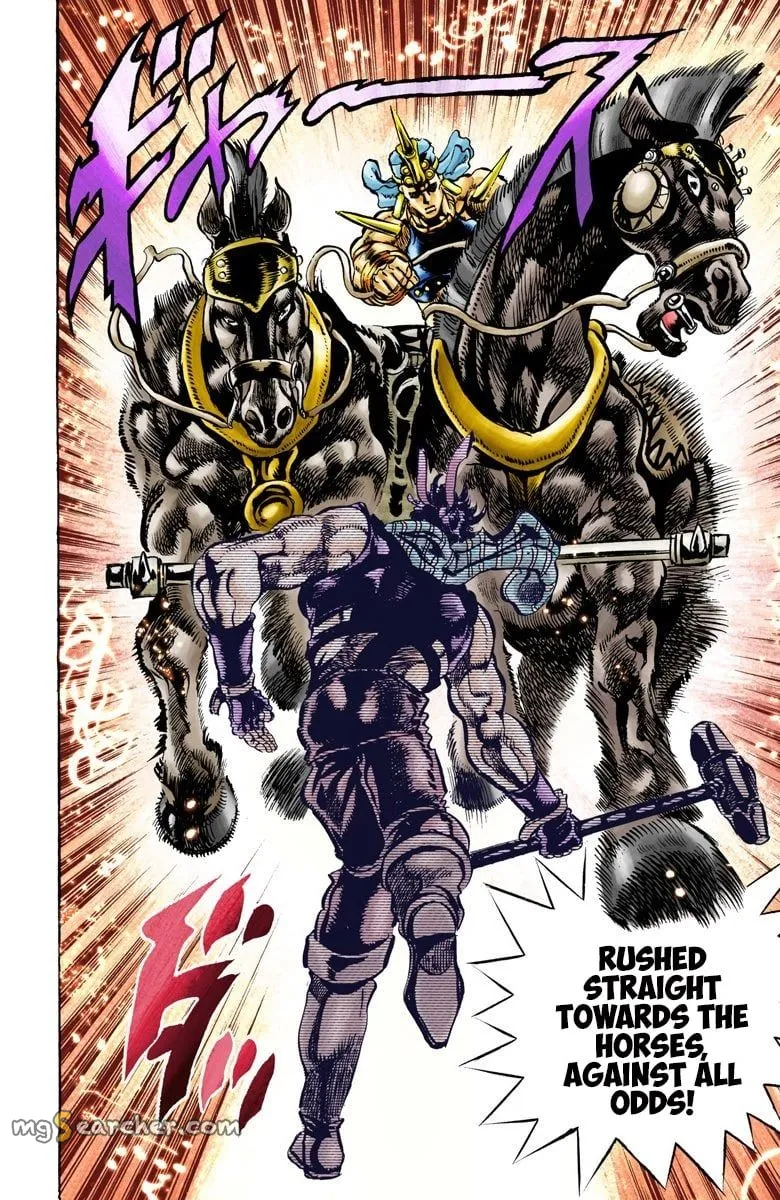 Read JoJo_s Bizarre Adventure Part 2 Battle Tendency Official Colored Manga Online