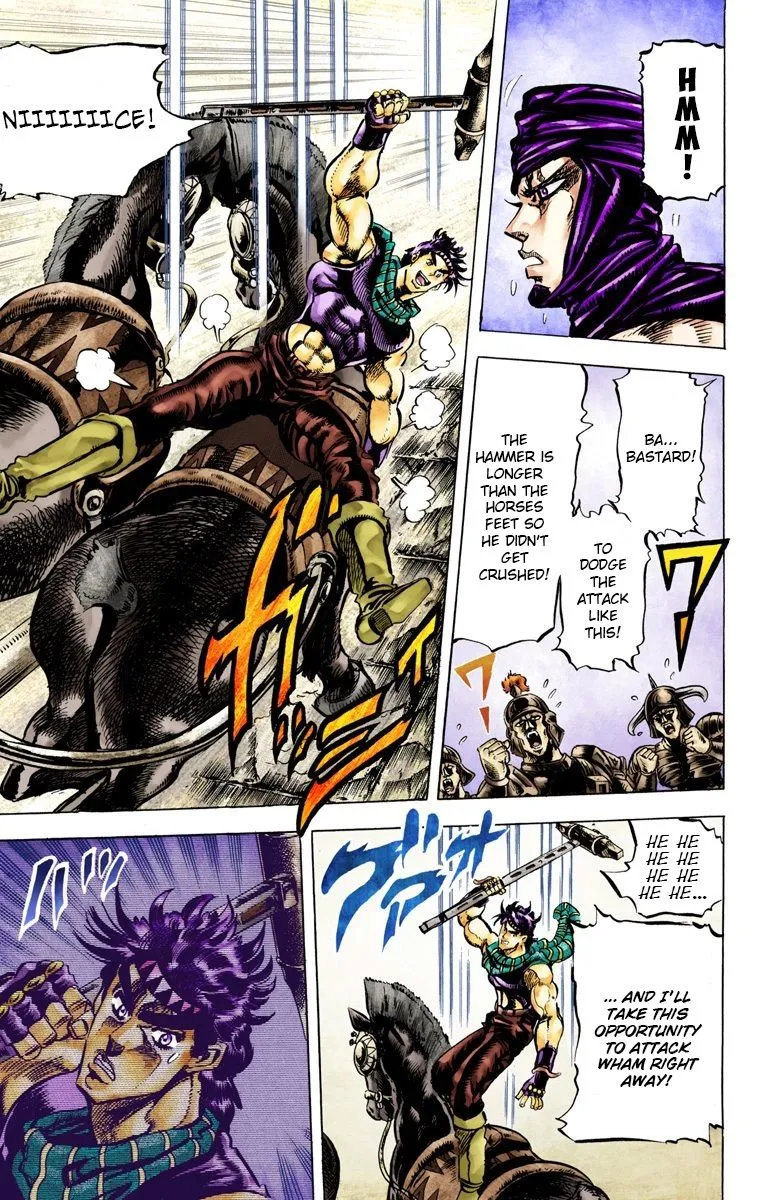 Read JoJo_s Bizarre Adventure Part 2 Battle Tendency Official Colored Manga Online