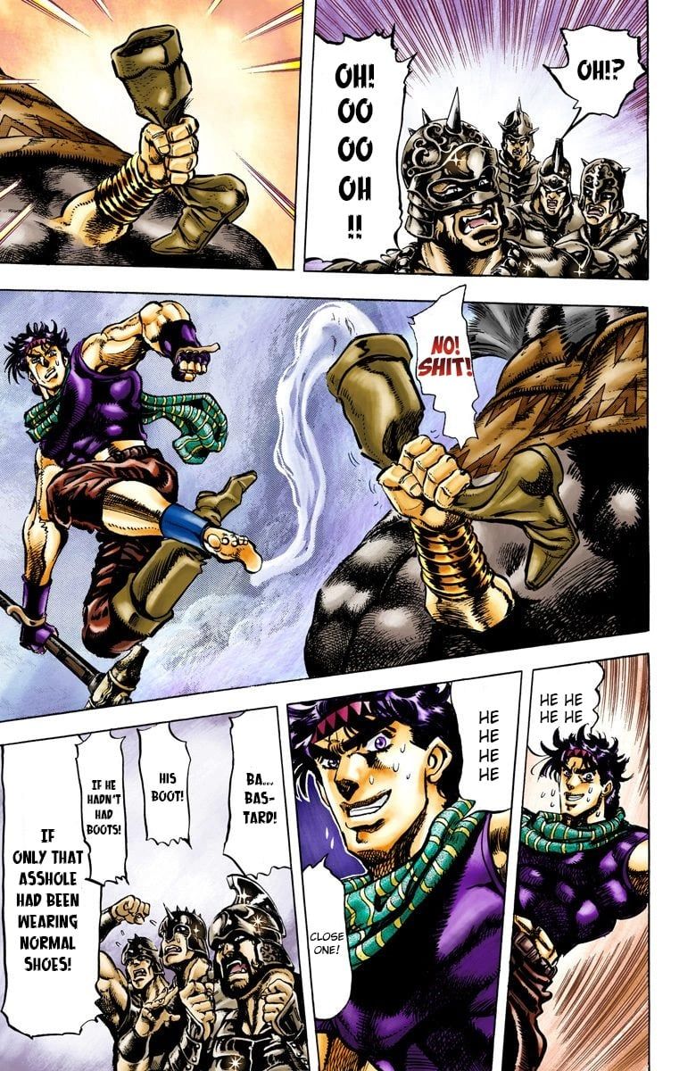 Read JoJo_s Bizarre Adventure Part 2 Battle Tendency Official Colored Manga Online