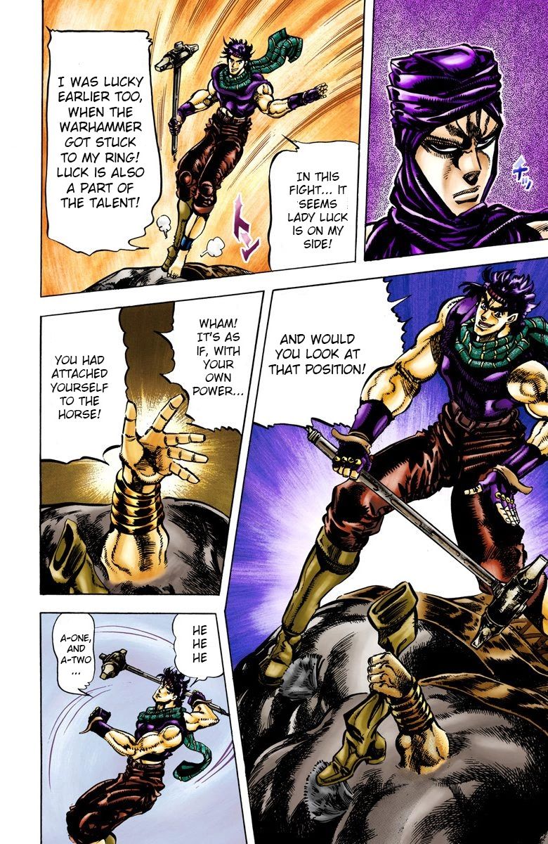 Read JoJo_s Bizarre Adventure Part 2 Battle Tendency Official Colored Manga Online