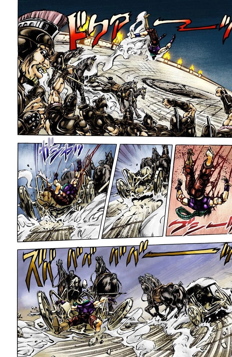 Read JoJo_s Bizarre Adventure Part 2 Battle Tendency Official Colored Manga Online