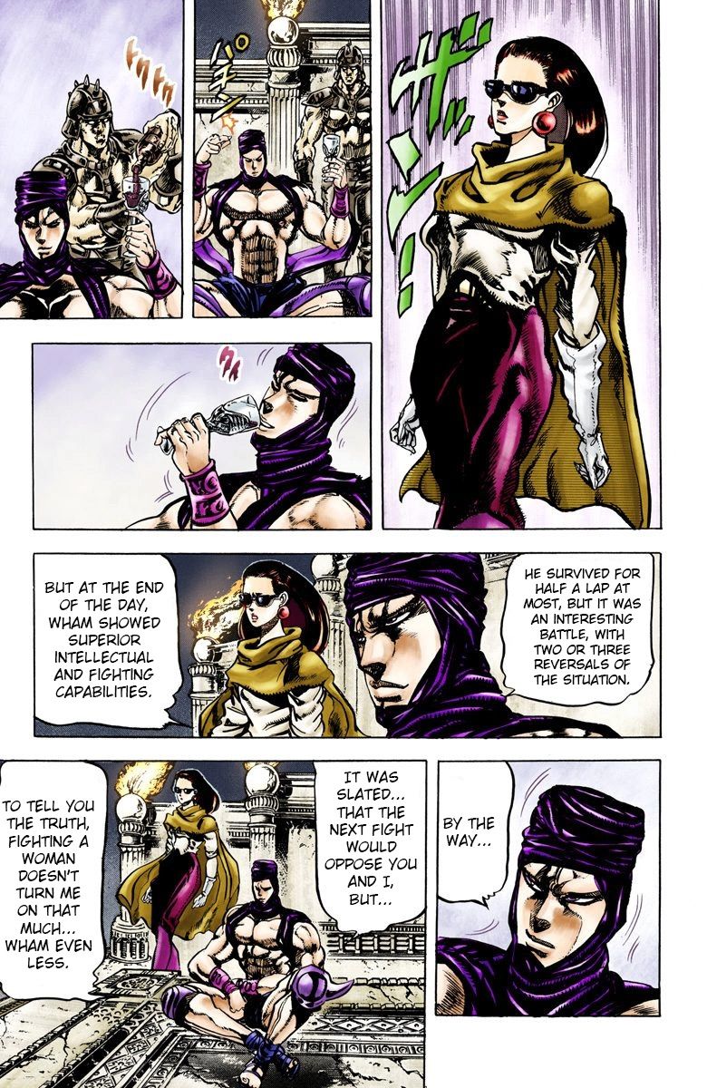 Read JoJo_s Bizarre Adventure Part 2 Battle Tendency Official Colored Manga Online