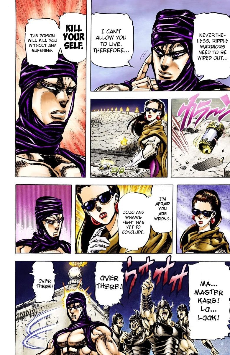 Read JoJo_s Bizarre Adventure Part 2 Battle Tendency Official Colored Manga Online